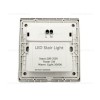 Spot LED 1W Patrat Alb Trepte LZ2491