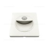 Spot LED 1W Patrat Alb Trepte Senzor LZ61