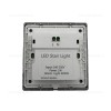 Spot LED 1W Patrat Argintiu Trepte LZ9525