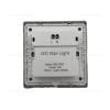 Spot LED 1W Patrat Argintiu Trepte Senzor LZ5550