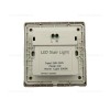 Spot LED 1W Patrat Auriu Trepte LZ7122