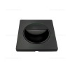 Spot LED 1W Patrat Negru Trepte LZ7012