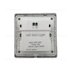 Spot LED 1W Patrat Negru Trepte LZ7012