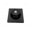 Spot LED 1W Patrat Negru Trepte Senzor LZ2980