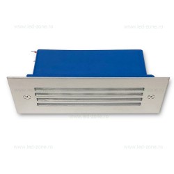 Spot LED Trepte 4x1W 220V Inox Grila LZ6010