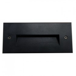 Spot LED Trepte 5W 220V Dreptunghiular Negru IP65