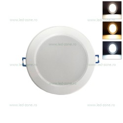 Spot LED 12W Alb 3 Functii 
