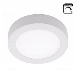 Spot LED 12W Rotund Alb Aplicat Dimabil