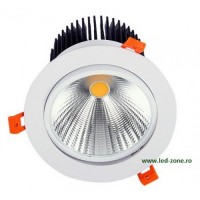 SPOTURI LED - Reduceri Spot LED 30W COB Oglinda Rotund Mobil Alb  Promotie