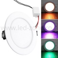 SPOTURI LED ROTUNDE, Spot LED 5W Slim Alb RGB + White Premium, LED-Zone.ro
