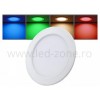 Spot LED 10W Slim Alb RGB + White Premium