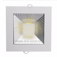 SPOTURI LED, Spot LED 5W COB Patrat, LED-Zone.ro
