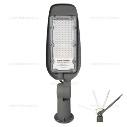 Lampa LED Iluminat Stradal 100W Suport Reglabil