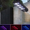 Lampa LED Iluminat Stradal 120W Solara cu RGB Senzor Miscare si Telecomanda