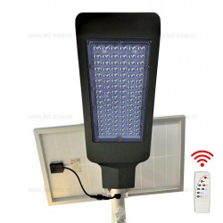 Lampa LED Iluminat Stradal 200W Solara cu Suport si Telecomanda LZ01