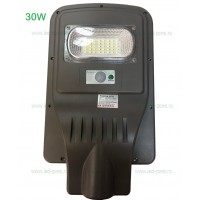 Lampa LED Iluminat Stradal 30W 48xSMD Solara cu Senzor Miscare