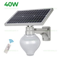 LAMPI LED STRADALE SOLARE, Lampa LED Iluminat Stradal 40W Solara cu Suport si Telecomanda , LED-Zone.ro