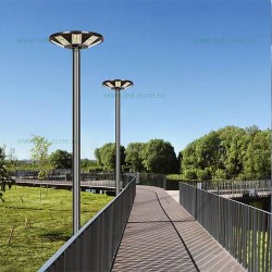Lampa LED Iluminat Stradal UFO 400W Solara Telecomanda Stalp 3M