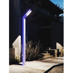 Stalp Iluminat LED 30W + 20W Ornamental Albastru 3.5M Premium