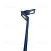 Stalp Iluminat LED 60W + 20W Ornamental Albastru 3M Solar