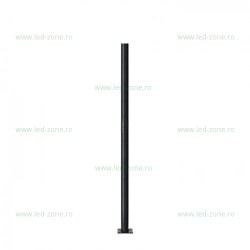 Stalp Stradal Decorativ 3 Metri Negru LZ2324