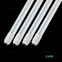 Tub LED T8 Clar 14W 60cm 360 Grade Sticla 