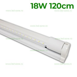 Tub LED T8 Clar 18W 120cm Detasabil Suport Inclus