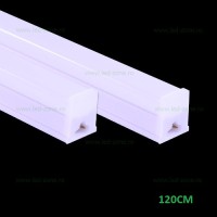 TUBURI LED - Reduceri Tub LED T8 Patrat Mat Suport Inclus 120cm 18W Promotie