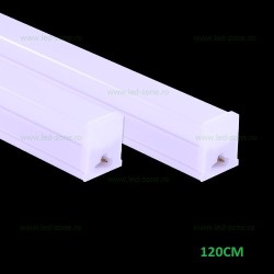 Tub LED T8 18W 120cm Patrat Mat Suport Inclus