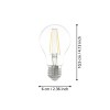 Bec LED E27 4W 2700K 110002