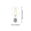 Bec LED E27 7W 2700K 110003