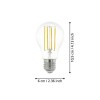 Bec LED E27 8W 2700K 110004