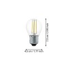 Bec LED E27 4W 2700K 110006
