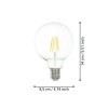 Bec LED E27 4W 2700K 110009