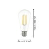 Bec LED E27 7W 2700K 110012