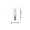 Bec LED E14 4W 2700K 110018