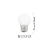 Bec LED E27 4W 2700K 110036