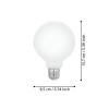 Bec LED E27 7W 2700K 110041