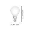 Bec LED E14 4W 2700K 110046