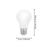 Bec LED E27 7.5W 2700K 110048