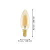 Bec LED E14 4W 2200K 110058