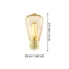 Bec LED E27 4W 1700K 110066