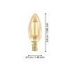 Bec LED E14 4W 1700K 110069
