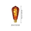 Bec LED E27 4W 2000K 110094
