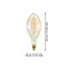 Bec LED E27 8W 2100K 110109