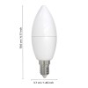 Bec LED E14 7.5W 3000K 110124