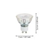 Set 2 becuri LED GU10 110148