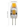 Set 2 becuri LED G4 2X1,2W 2700K 110158