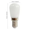 Bec LED E14 2.5W 2700K 110162