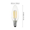 Bec LED E14 4.5W 2700K 110182